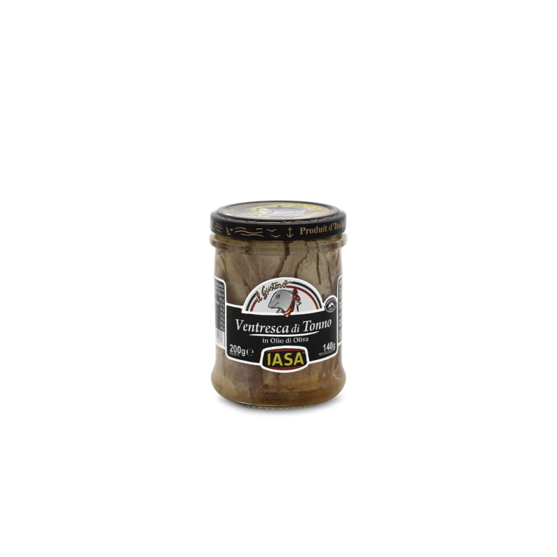 Ventrèche de thon albacore en huile d'olive