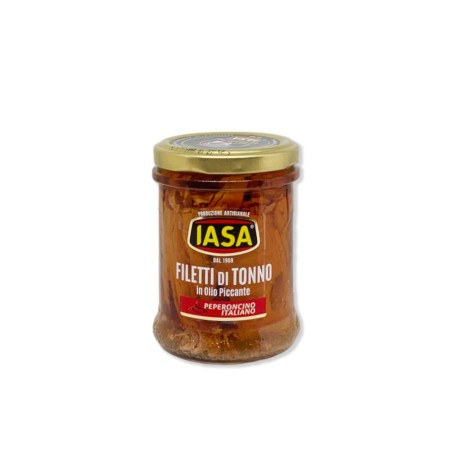 Filetti di tonno in salsa piccante