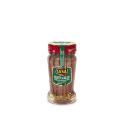 Organic anchovy fillets in extra virgin olive oil