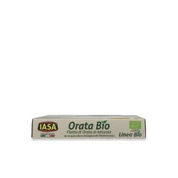 Organic sea bream fillet au naturel