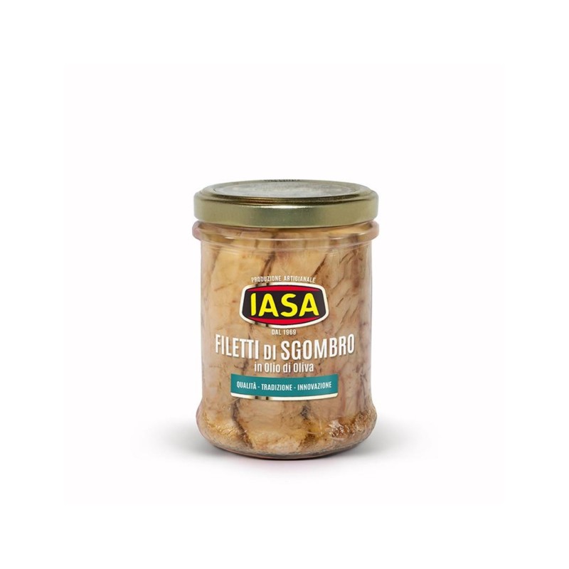 Filetti di sgombro all'olio d'oliva