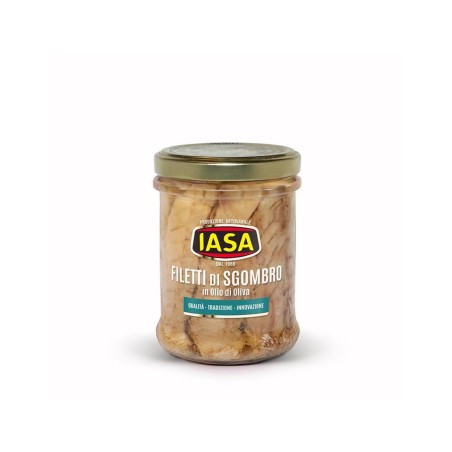 Filetti di sgombro all'olio d'oliva