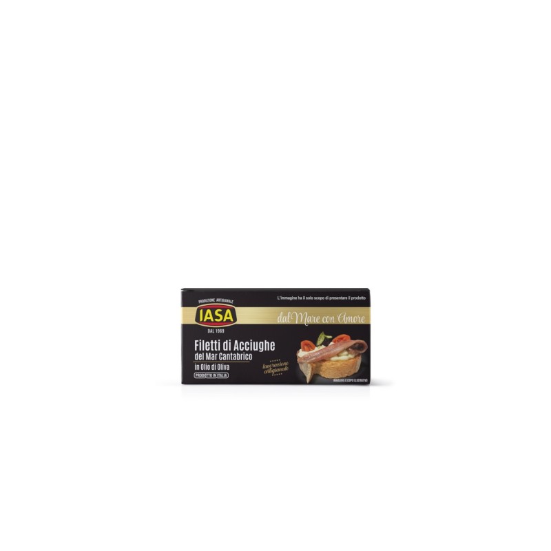 Cantabrian anchovy fillets in olive oil