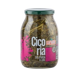 Cicoria stufata in olio