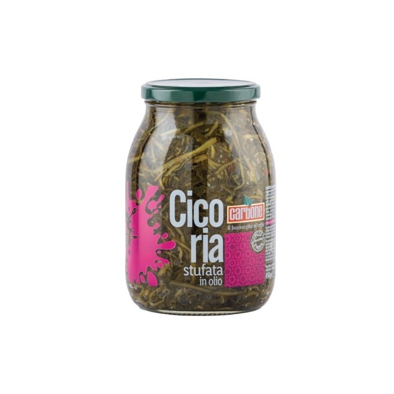 Chicory stewed in oil