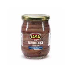 Filetti di alici all'olio d'oliva