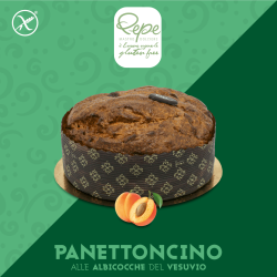 Panettoncino with Vesuvius apricots