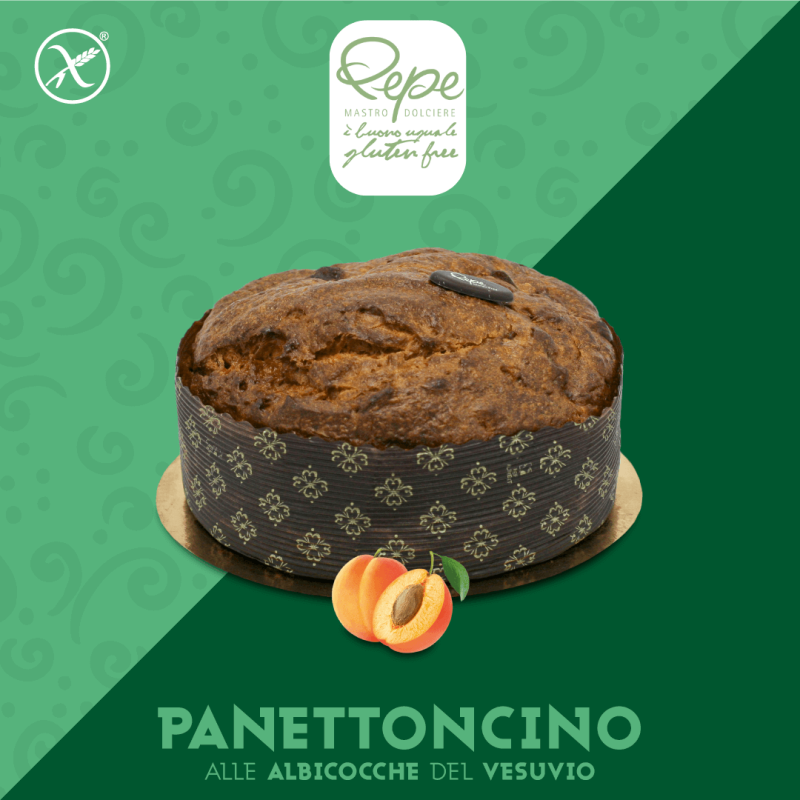 Panettoncino with Vesuvius apricots