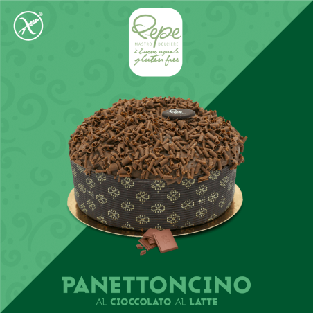 Panettoncino au chocolat au lait