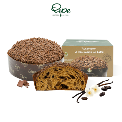 Panettone au chocolat au lait
