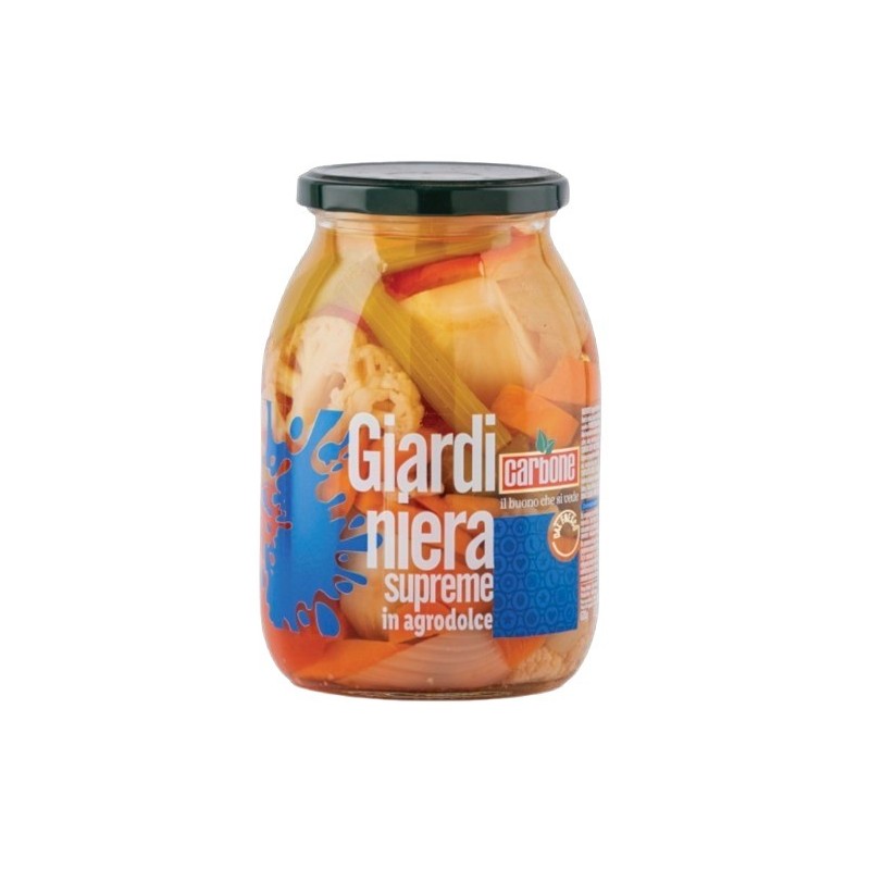 Giardiniera, pickles italiens
