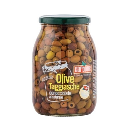 Olives taggiasche dénoyautées au naturel