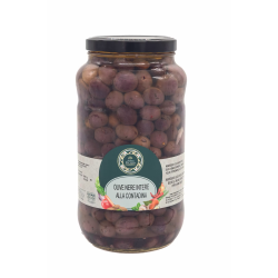 Seasoned black olives