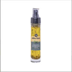 Extra virgin olive oil based condiment with rosemary