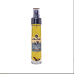 Extra virgin olive oil based condiment with truffle