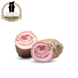 Black pig pancetta