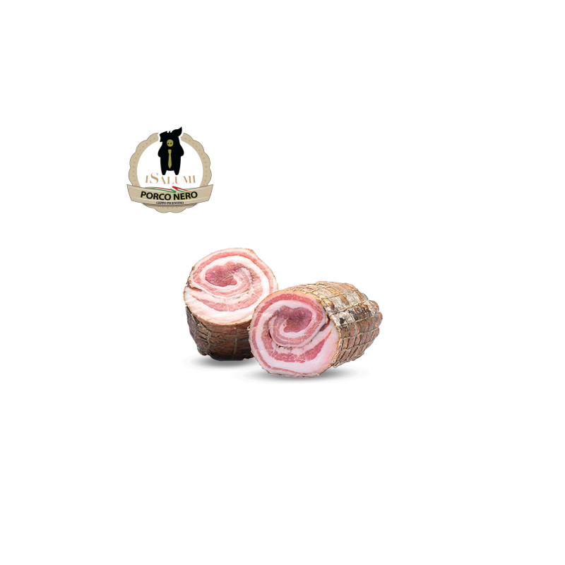 Pancetta de porc noir