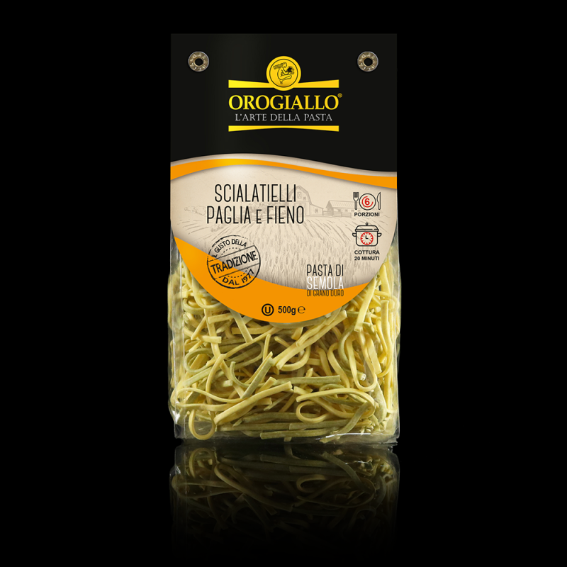 Straw-and-hay scialatielli