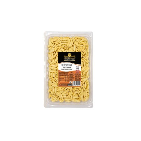 Bronze-drawn cavatelli