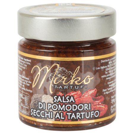 Salsa pomodori secchi al tartufo