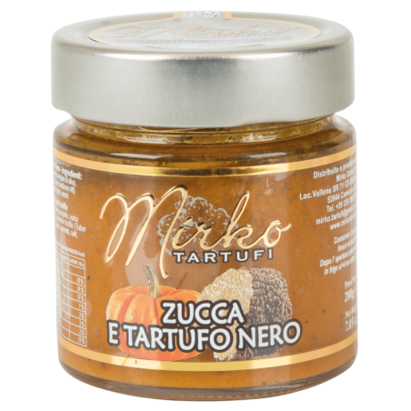 Pumpkin truffle cream