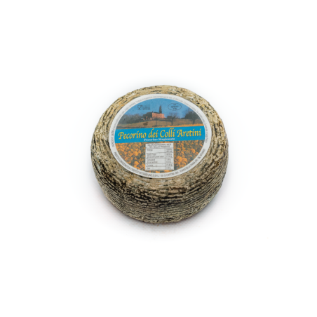 Pecorino dolce Colli Aretini stagionato, forma 1,2-2,2 kg