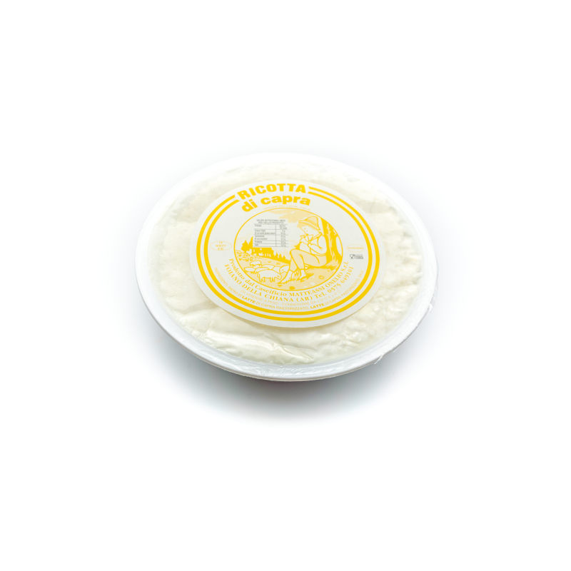 Semi-aged goat cheese