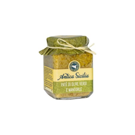 Patè di olive verdi e mandorle