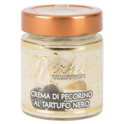 Pecorino black truffle cream