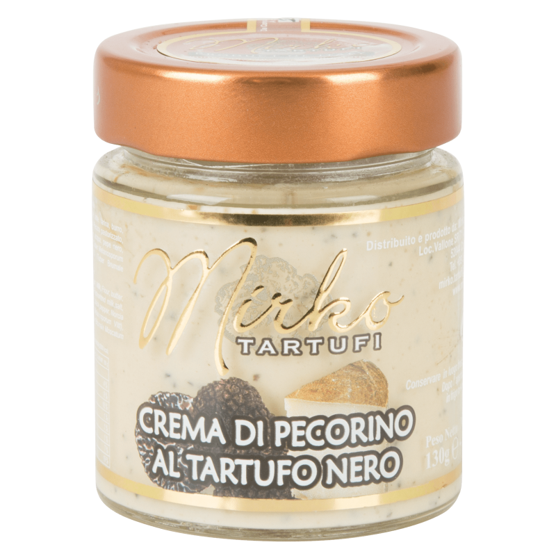 Crema di pecorino al tartufo nero
