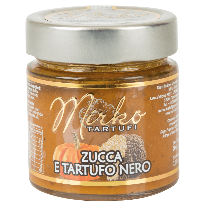 Pumpkin truffle cream