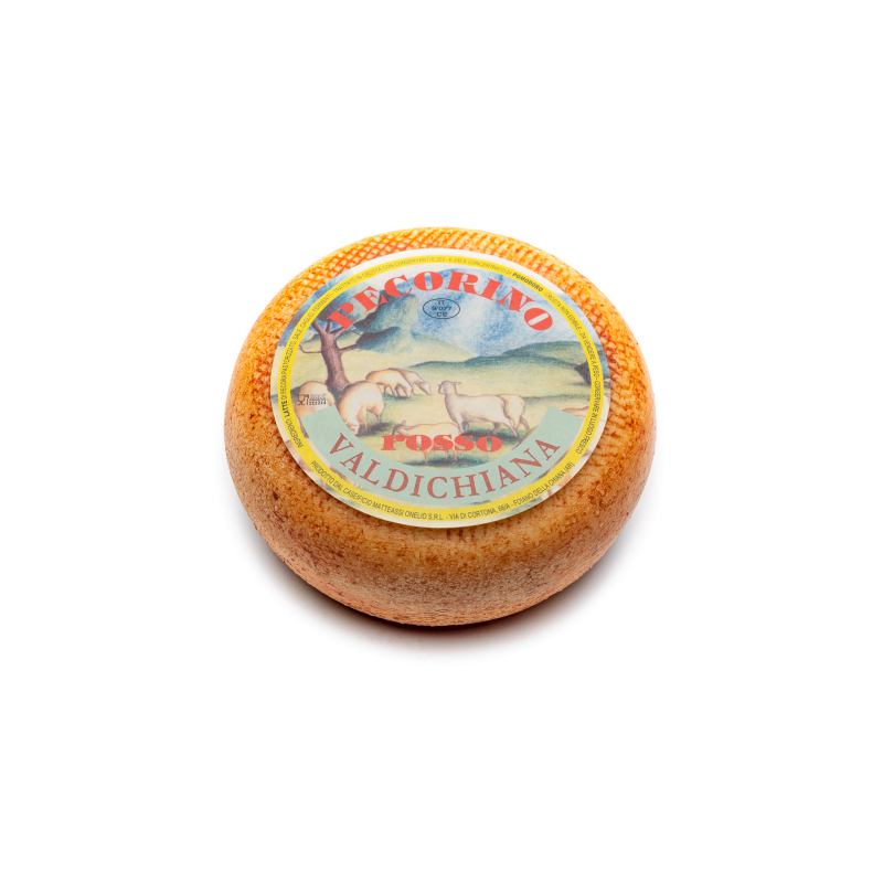 Semi-aged red Valdichiana pecorino