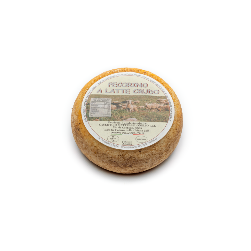 Pecorino a latte crudo stagionato