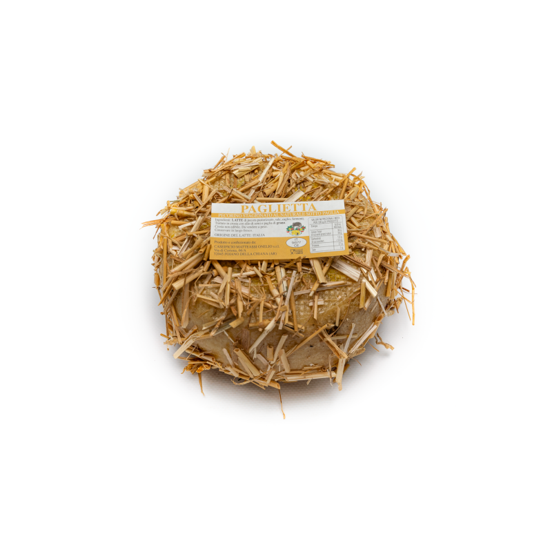 Pecorino Paglietta, affinato nella paglia