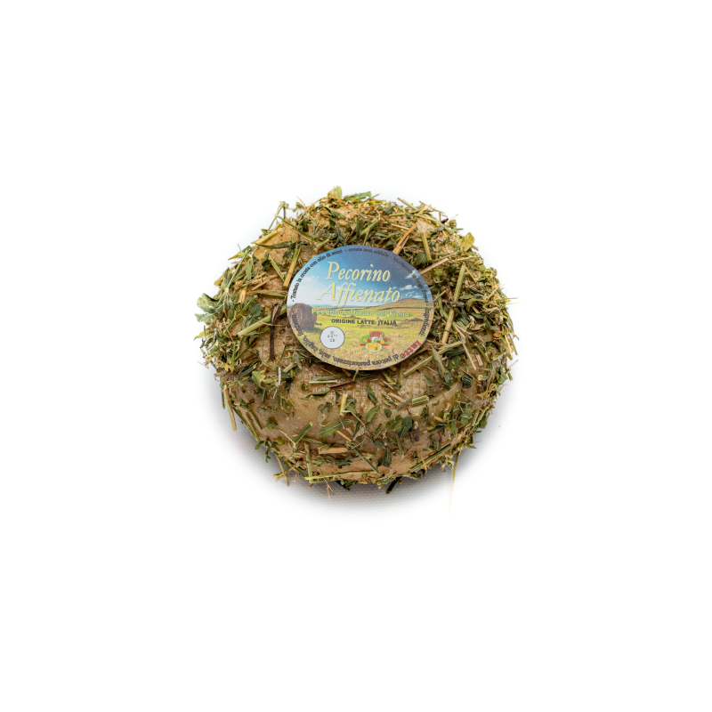 Pecorino Affienato, hay aged