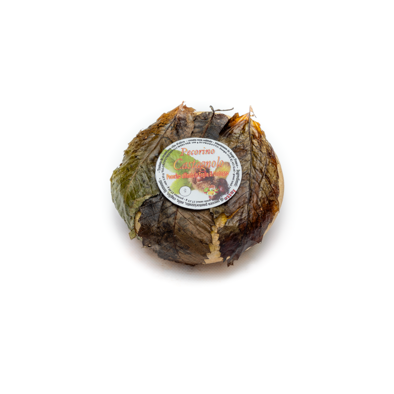 Pecorino Castagnolo, affiné aux feuilles de châtaignier